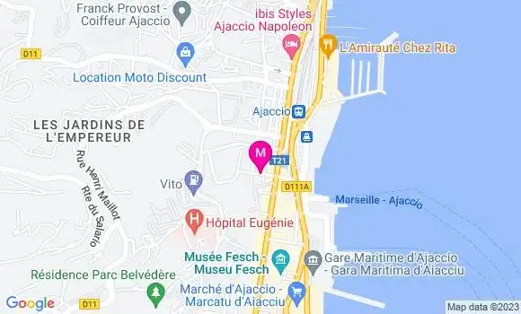 Localisation Restaurant  L
