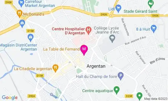 Localisation Restaurant  Quoi de N