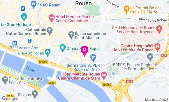 Localisation Restaurant  Les Augustins