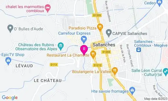 Localisation Restaurant  L