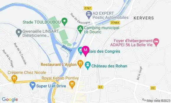 Localisation Restaurant  Le Vésuve