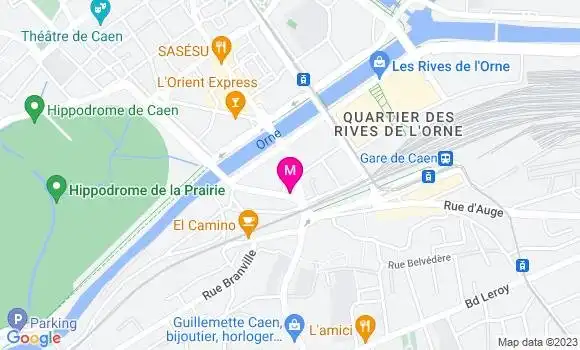 Localisation Le Bistrot Saint Michel