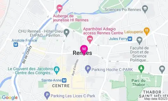Localisation Restaurant  Le Yamouna