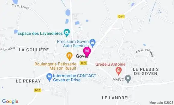 Localisation Le Bistrot d