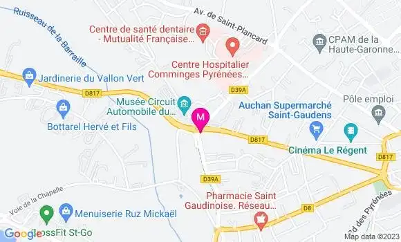 Localisation Restaurant  La Pyrène