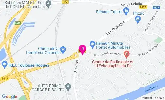 Localisation Restaurant  L