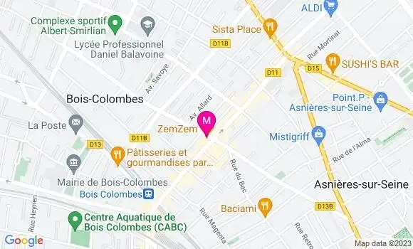 Localisation Restaurant Asiatique Merveilles d