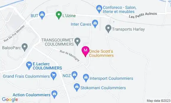Localisation Restaurant  Oncle Scott