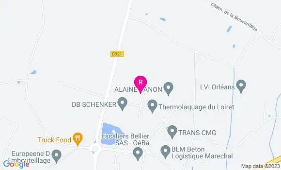 Localisation Restaurant  Aux Saveurs des Loges