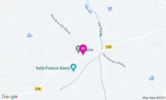 Localisation Restaurant Bar Le Relais de Margot