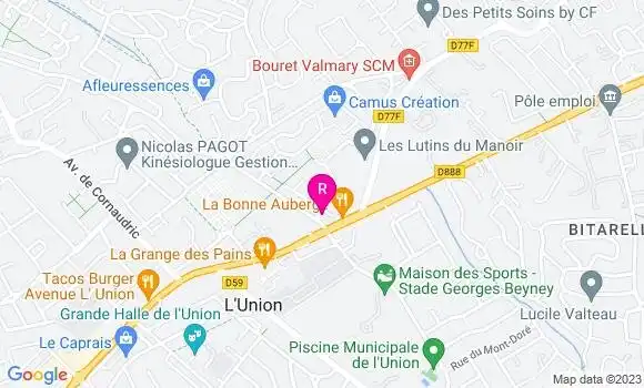 Localisation La Bonne Auberge