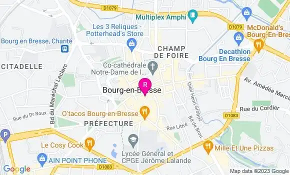 Localisation Restaurant  Café Bernolin