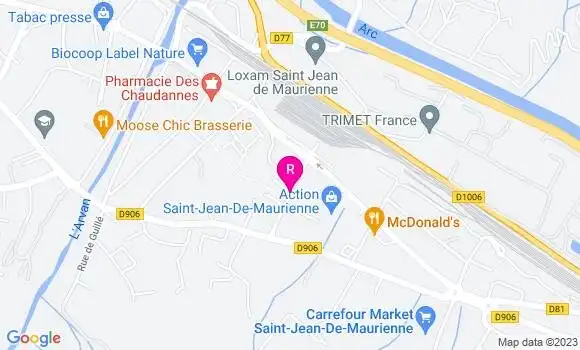 Localisation Restaurant  L