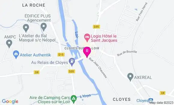 Localisation Crêperie Le Petit Pâtre