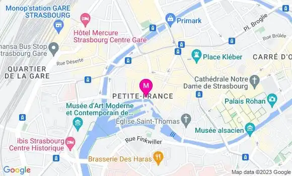 Localisation Restaurant  Maison des Tanneurs
