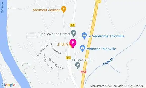 Localisation Restaurant  J Taly