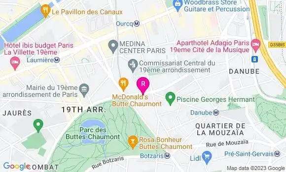 Localisation Pizzeria La Fraîcheur du Jour