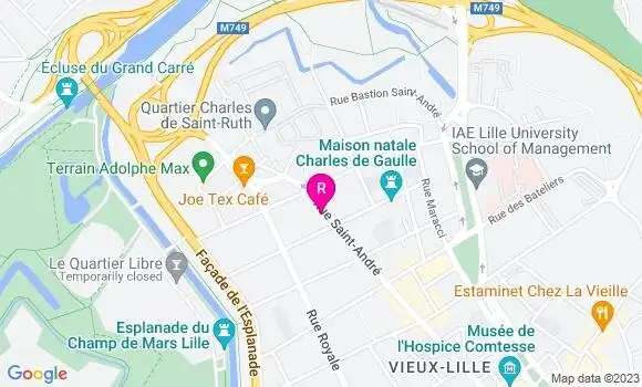 Localisation Restaurant  Bacio Divino