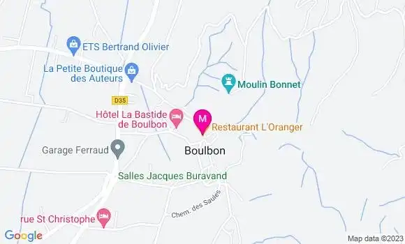 Localisation Restaurant  L