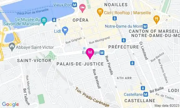 Localisation Restaurant  Treize en Vue
