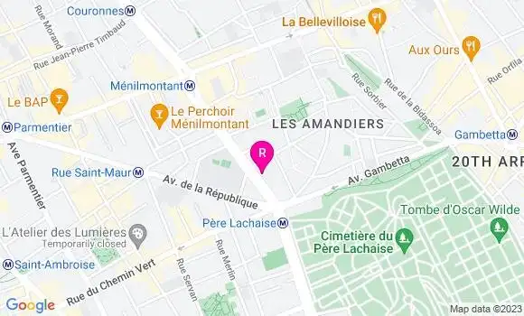 Localisation Restaurant du Lycée