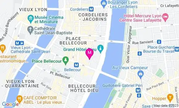 Localisation Restaurant  Adonys