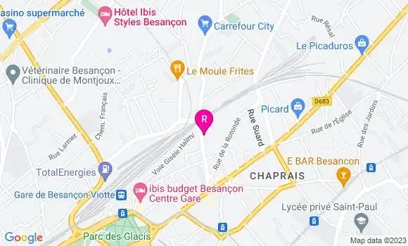 Localisation Restaurant  Chez Sam