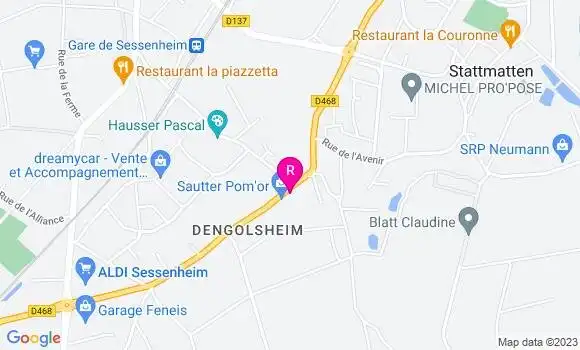 Localisation Restaurant  Aux Trois Cygnes