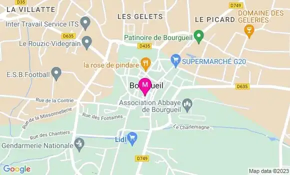 Localisation Restaurant Bar Le Mickey Bar