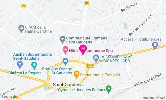 Localisation Restaurant Grill Lou Grilladou