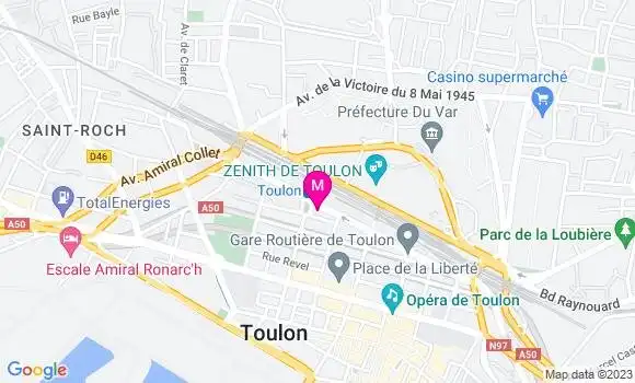 Localisation Restaurant  Le Terminus