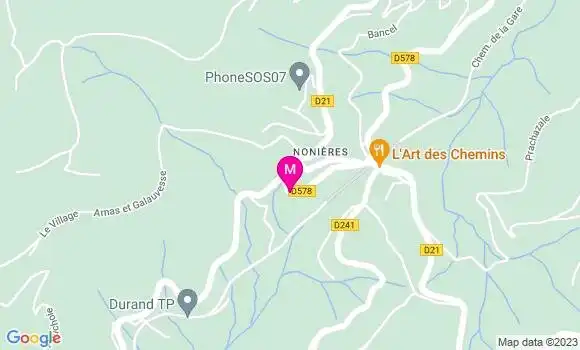 Localisation Restaurant  L