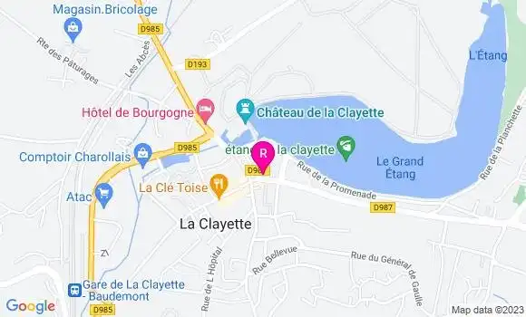 Localisation Restaurant  L