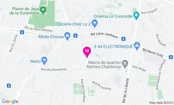 Localisation Restaurant  La Padelle