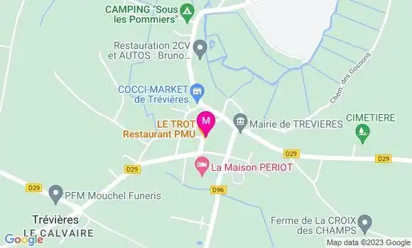 Localisation Restaurant  Le Trot