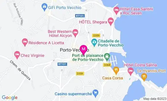 Localisation Restaurant  Le Parvis