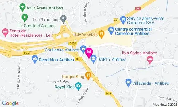 Localisation Restaurant Libanais L