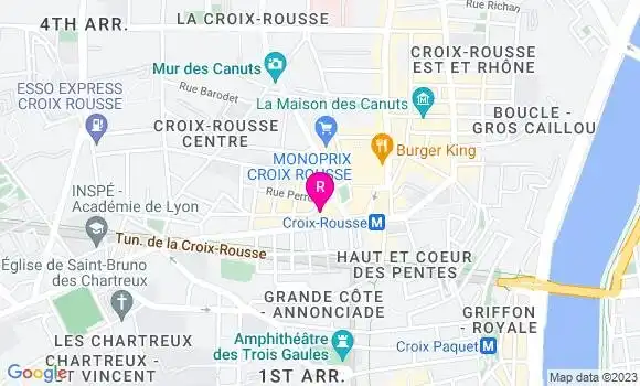 Localisation Brasserie Le Chanteclair
