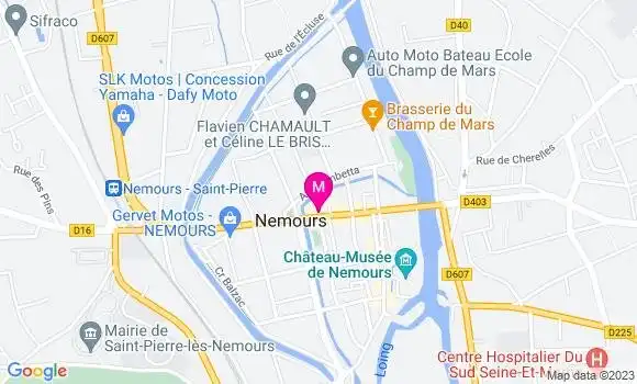 Localisation Sushi Ma Su Nemours