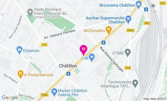 Localisation Restaurant Chinois Asie Royale