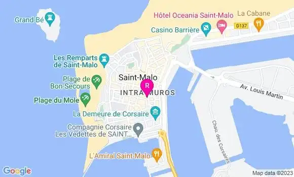 Localisation Restaurant  L