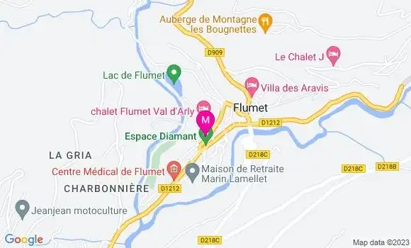 Localisation Pizzeria Le Val d