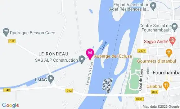 Localisation Auberge de l