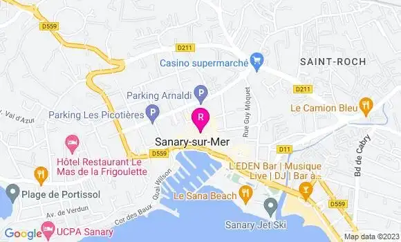 Localisation Restaurant  L