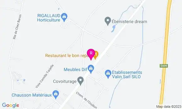 Localisation Restaurant  Le Bon Repas