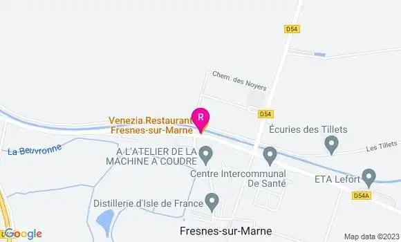 Localisation Restaurant Italien Venezia