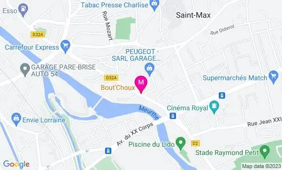 Localisation Restaurant  Le Bout