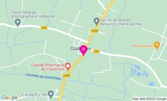 Localisation Restaurant  Chez F