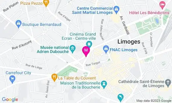 Localisation Restaurant  Le Hugo