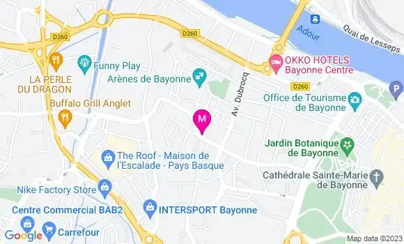 Localisation Restaurant Libanais Chez Georges